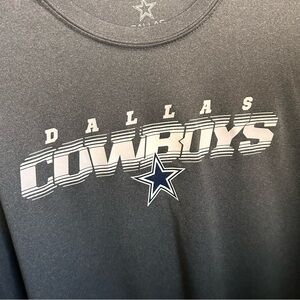 NFL Dallas Cowboys Authentic Gray Nike T-Shirt - Men's Size XL - Dri-FIT